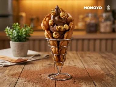 waffle ice cream