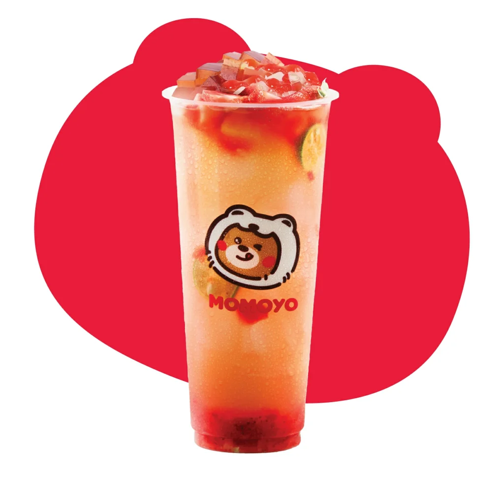 Daftar Menu Fruit Tea MOMOYO yang Menyegarkan 2 strawberry jasmine