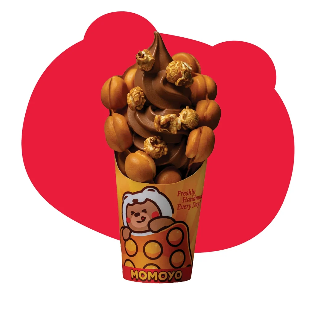 Nikmatnya Choco Series MOMOYO yang Manisnya Pas! 6 choco egg waffle