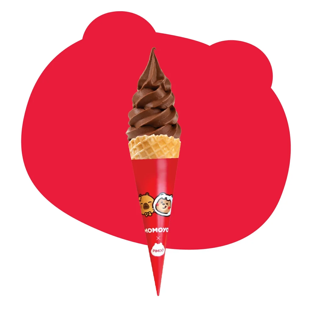 Nikmatnya Choco Series MOMOYO yang Manisnya Pas! 5 chocolate ice cream cone